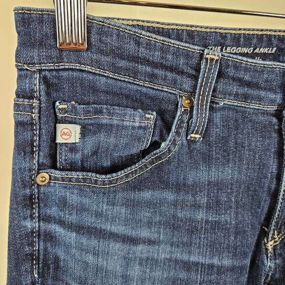 AG Adriano Goldschmied The Legging Ankle Super Skinny Denim Jeans | Women's 27 - Picture 7 of 14